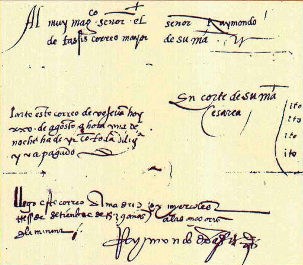 1539, carta de Vogeno a Madrid